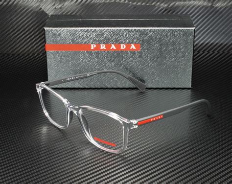 clear Prada glasses